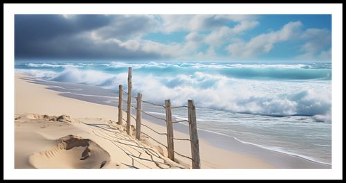 Plakat 91,3x44,5cm Szepty Oceanu na Arena.pl