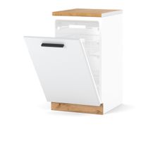 Szafka Kuchenna Front Do Zabudowy Zmywarki 45cm Blande Wotan Biały Mat