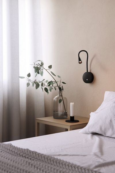 Kinkiet na peszlu Sulta 642301102-1 Elkim LED 3W 3000K włącznik biały zdjęcie 1