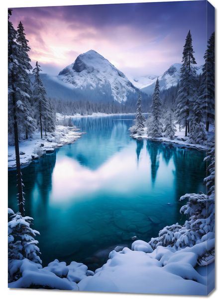 Obraz 70x100cm Górzyste Prześwity zdjęcie 1