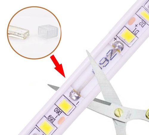 UŻYWANE Taśma LED PCNING 230V 15m SMD 5730 120 LED/m IP67 zimna biel 6000K na Arena.pl