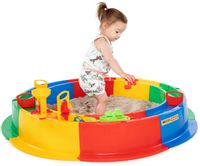 WADER Piaskownica Gigant Tor Wodny 4 Autka, statek