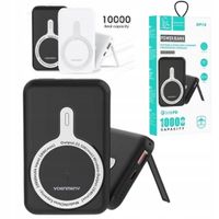 POWER BANK DENMEN BATERIA AWARYJNA CZARNA DP18 USC + TYP-C