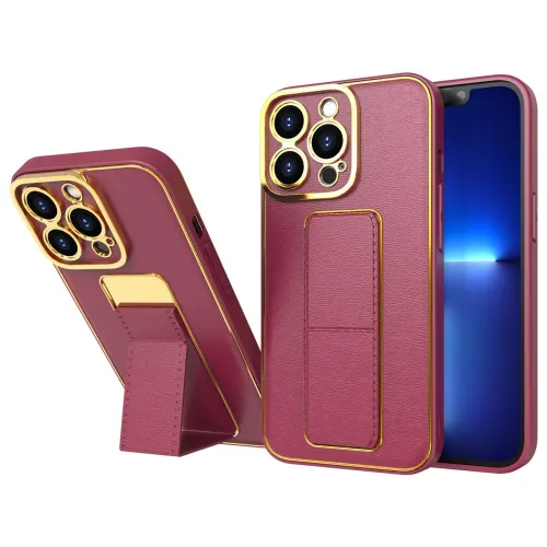 New Kickstand Case etui do iPhone 13 Pro Max z podstawką czerwony na Arena.pl