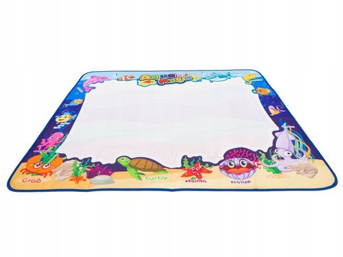 Mata do malowania wodą Ikonka XXL 100 x 80 cm wielokolorowa na Arena.pl