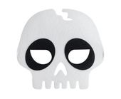 Maska filcowa Czaszka Halloween przyjęcie halloweenowe