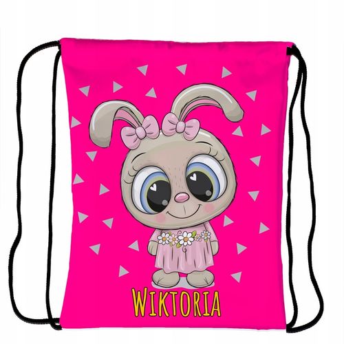 Worek plecak dla dzieci do przedszkola szkoły PERSONALIZOWANY różne wzory na Arena.pl