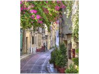 40X50CM DOMY DZIELNICY PLAKA OBRAZ