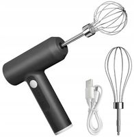 MIKSER RĘCZNY ROBOT KUCHENNY BEZPRZEWODOWY ZESTAW 2 KOŃCÓWKI USB AKU DA212