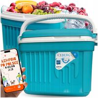 LODÓWKA TURYSTYCZNA 8L na WKŁADY MROŻĄCE do auta piknik WYCIECZKA kemping