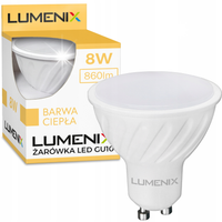 10x Żarówka LED GU10 8W 860lm 120° Wydajna Halogenowa PREMIUM CCD na lata