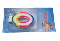 Świeczka na tor urodziny urodzinowa CYFRA 0