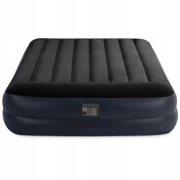MATERAC DMUCHANY DWUOSOBOWY 203x152cm INTEX POMPKA zdjęcie 6