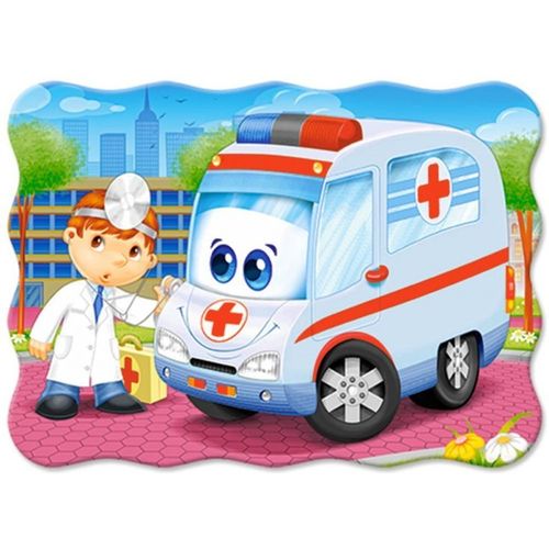 Puzzle 30 el. ambulance doctor na Arena.pl