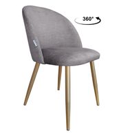 Krzesło obrotowe Colin podstawa złota Vogue 15