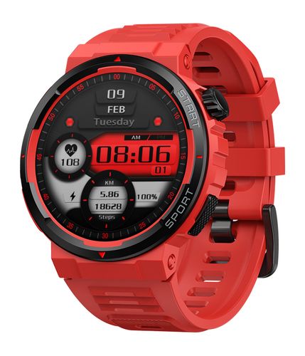 Smartwatch Zeblaze Ares 3 Plus czerwony na Arena.pl