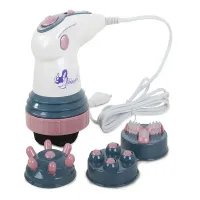 Masażer wyszczuplający do ciała 4 końcówki i promiennik podczerwieni