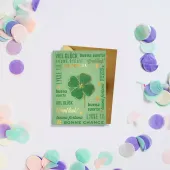 Mini Karnet B8 Duża Koniczyna