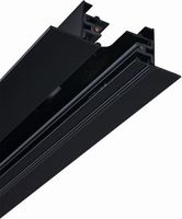 Nowodvorski Szynoprzewód Podtynkowy 2m Czarny Aluminium TRACK BLACK