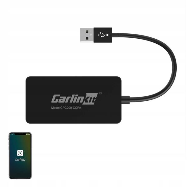 Carlinkit Bezprzewodowy Adapter Do Samochodu Z Android Auto Carplay BT zdjęcie 7