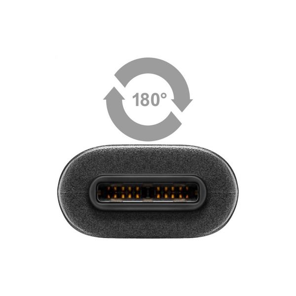 KABEL USB C-MicroB M/F USB 2.0 HI-SPEED MANHATTAN 0,15m 353335 zdjęcie 4