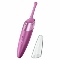 satisfyer twirling delight fioletowy - precyzyjny wibrator punktowy ipx7