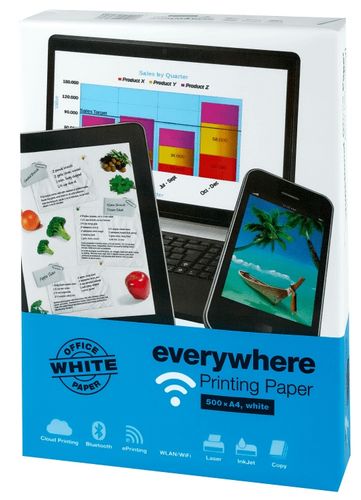Papier Ksero A4 Everywhere 80G (500) Biały na Arena.pl
