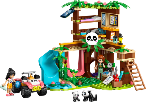 LEGO Friends Opieka nad pandami w rezerwacie 42648 - domek na drzewie na Arena.pl