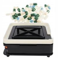 KAPSUŁKARKA MASZYNA NAPEŁNIANIA KAPSUŁEK SUPLEMENTÓW ROZM. 00 100tab KP-01