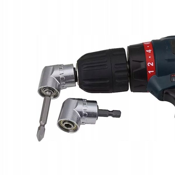 ADAPTER KĄTOWY 105° Duzy + Mały DO WKRĘTARKI 1/4" HEX zdjęcie 11