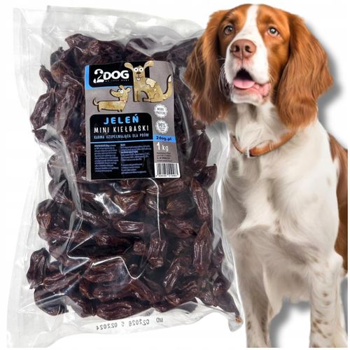2Dog Mini Kiełbaski JELEŃ 1 Kg na Arena.pl