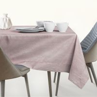 Obrus Plamoodporny VESTA Mankiet 140x180 różowy AmeliaHome
