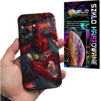 ETUI DO SAMSUNG S24 ULTRA - DEADPOOL MARVEL FILMY SERIALE + SZKŁO