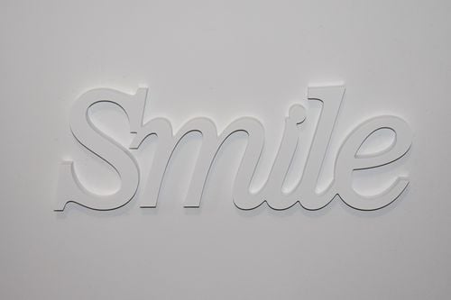 Napis 3D Smile na Arena.pl