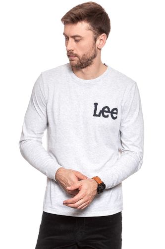 LEE LS LOGO TEE SHARP GREY MELE L63NAI03 L na Arena.pl
