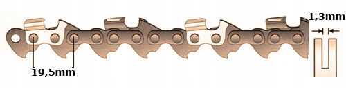 PROWADNICA Mastiff 14" + DWA ŁANCUCHY 3/8" 1,3mm 50 DO STIHL na Arena.pl