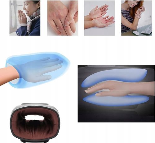 Masażer RĄK ZIMNYCH DŁONI NADGARSTKÓW RZS BÓL UDAR SHAITSU PRESOTERAPIA na Arena.pl