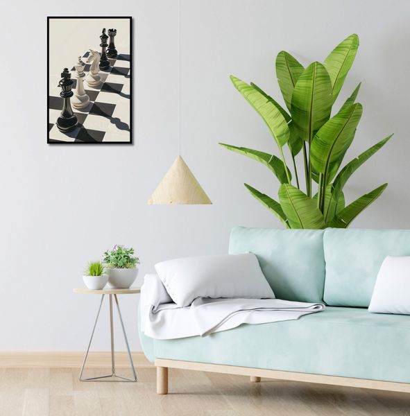 Plakat 40x60cm Szach i Mat zdjęcie 4