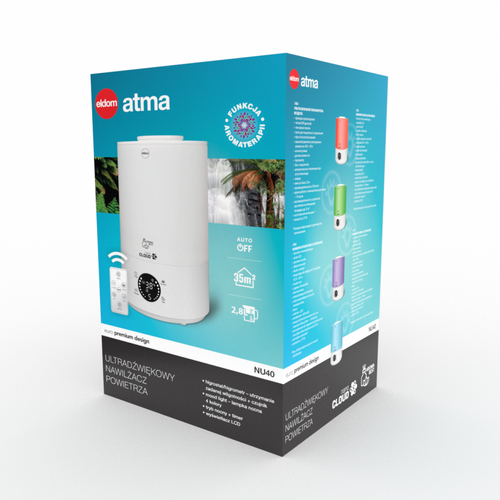 Nawilżacz ultradźwiękowy Eldom NU40 atma na Arena.pl