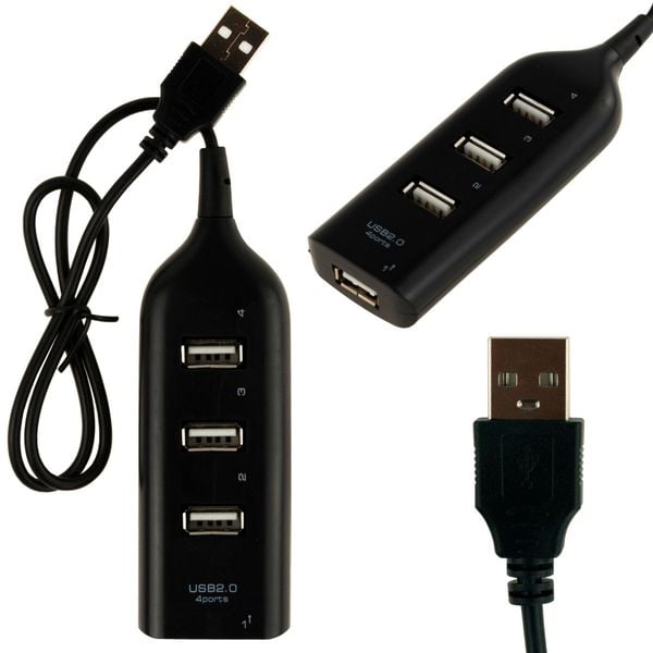 HUB USB ROZDZIELACZ NA 4 PORTY ROZGAŁĘŹNIK USB 2.0 zdjęcie 1