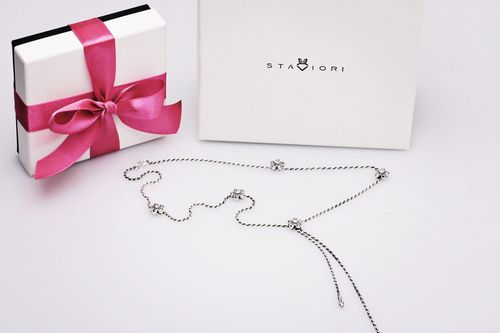 Srebrny naszyjnik Staviori na Arena.pl
