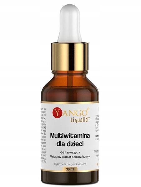 YANGO Multiwitamina dla dzieci (30 ml) zdjęcie 1