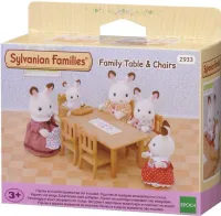 Sylvanian Families. Zestaw do jadalni - stół i krzesła