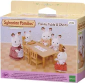 Sylvanian Families. Zestaw do jadalni - stół i krzesła