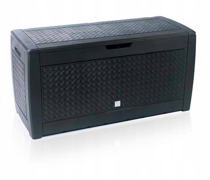 Prosperplast Opbergbox - antraciet - 290 liter - 114 x 47 x 59 cm
