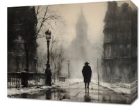 Obraz 50x40cm Mgła nad Londynem