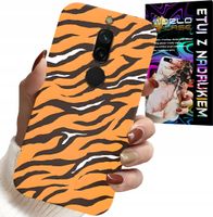 ETUI DO XIAOMI REDMI 8 - PLECKI W TYGRYSIE PASKI POKROWIEC +SZKŁO