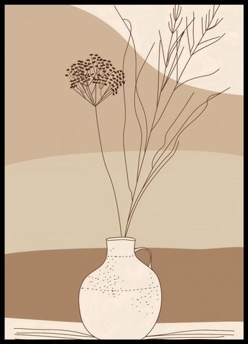 Plakat 50x70cm Kojący Wazon na Arena.pl