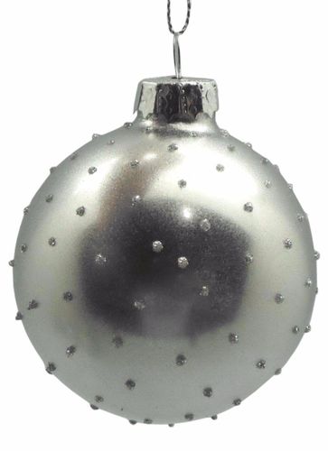 Srebrna bombka 7cm # na Arena.pl