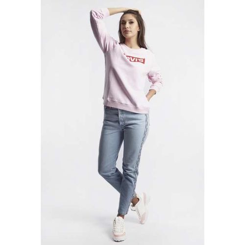 Levi's RELAXED GRAPHIC CREW 0067 PINK M na Arena.pl